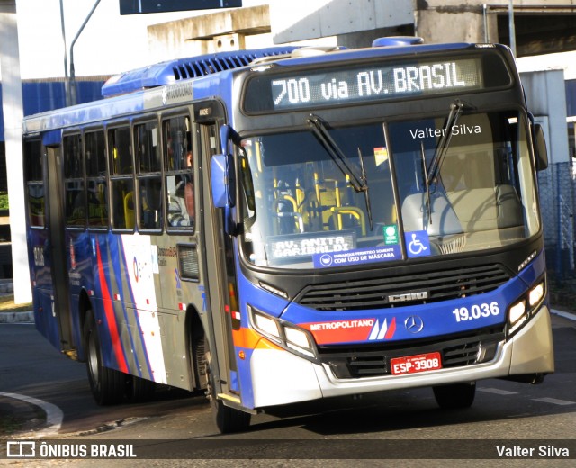 Transportes Capellini 19.036 na cidade de Campinas, São Paulo, Brasil, por Valter Silva. ID da foto: 12082900.