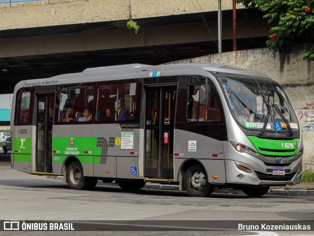 Transcooper > Norte Buss 1 6276 na cidade de São Paulo, São Paulo, Brasil, por Bruno Kozeniauskas. ID da foto: 12082616.