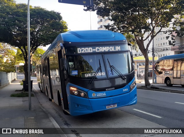BRT Sorocaba Concessionária de Serviços Públicos SPE S/A 3203 na cidade de Sorocaba, São Paulo, Brasil, por MARCIO FUJIOKA. ID da foto: 12084114.