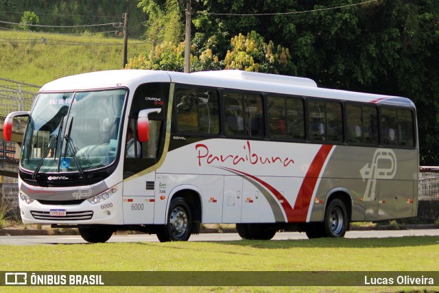 Paraibuna Transportes 6000 na cidade de Juiz de Fora, Minas Gerais, Brasil, por Lucas Oliveira. ID da foto: 12083905.