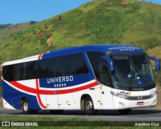 Universo Transportes 6950 na cidade de Aparecida, São Paulo, Brasil, por Adailton Cruz. ID da foto: 12084320.