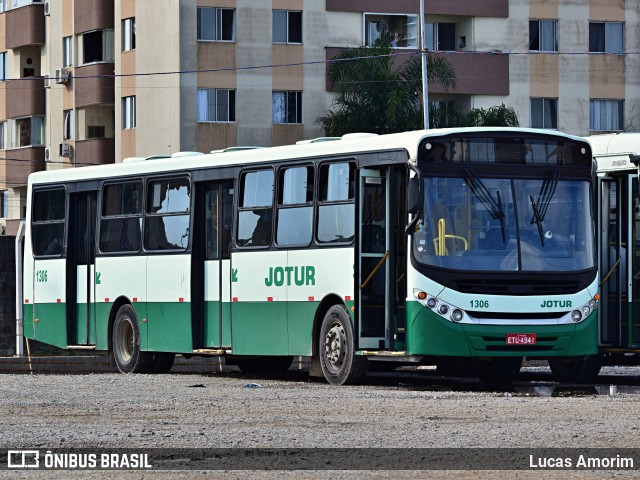 Jotur - Auto Ônibus e Turismo Josefense 1306 na cidade de Palhoça, Santa Catarina, Brasil, por Lucas Amorim. ID da foto: 12083714.