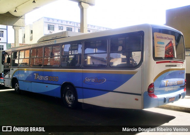 Trans1000 - Turismo Transmil RJ 148.028 na cidade de Nilópolis, Rio de Janeiro, Brasil, por Márcio Douglas Ribeiro Venino. ID da foto: 12084936.