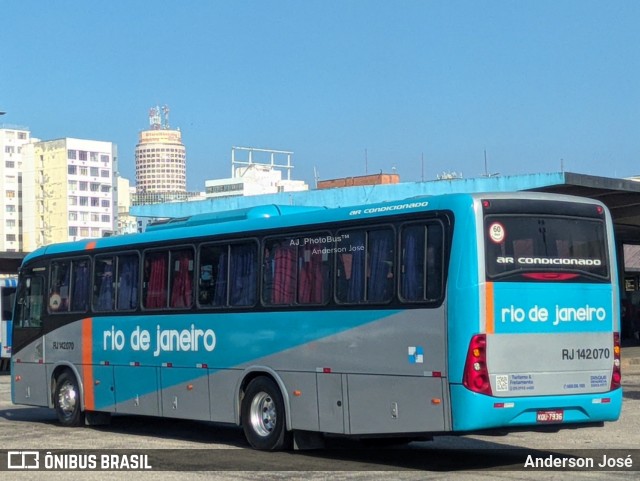 Expresso Rio de Janeiro RJ 142.070 na cidade de Niterói, Rio de Janeiro, Brasil, por Anderson José. ID da foto: 12083446.