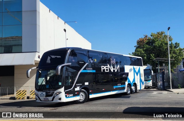 Empresa de Ônibus Nossa Senhora da Penha 61280 na cidade de Rio de Janeiro, Rio de Janeiro, Brasil, por Luan Teixeira. ID da foto: 12083942.