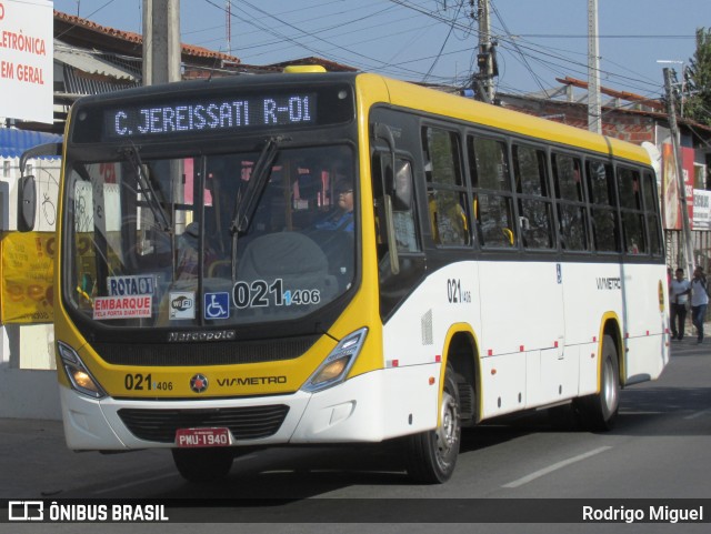 Via Metro - Auto Viação Metropolitana 0211406 na cidade de Maracanaú, Ceará, Brasil, por Rodrigo Miguel. ID da foto: 12084108.