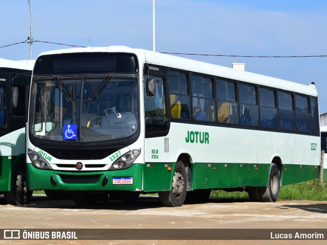 Jotur - Auto Ônibus e Turismo Josefense 1327 na cidade de Palhoça, Santa Catarina, Brasil, por Lucas Amorim. ID da foto: 12084726.