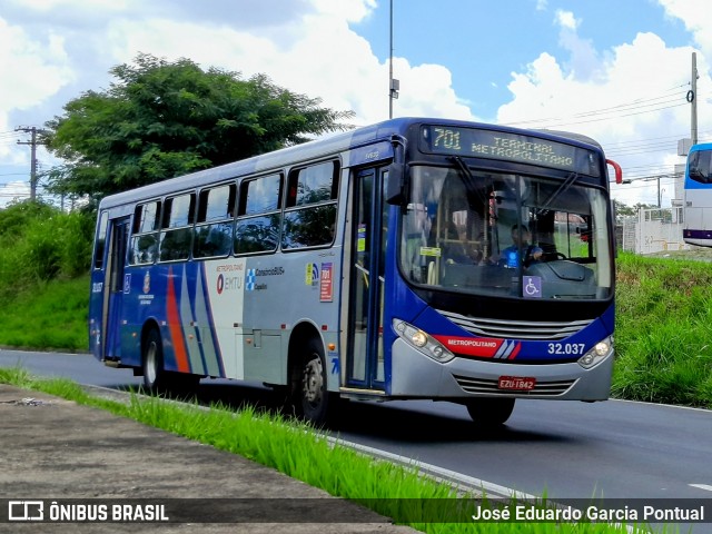 Transportes Capellini 32.037 na cidade de Campinas, São Paulo, Brasil, por José Eduardo Garcia Pontual. ID da foto: 12083669.