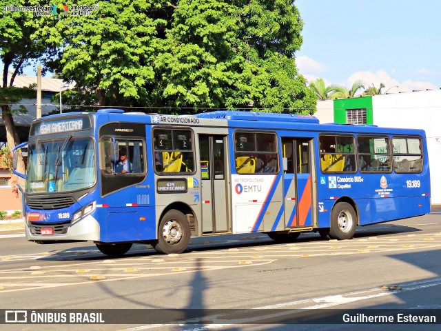 Transportes Capellini 19.189 na cidade de Americana, São Paulo, Brasil, por Guilherme Estevan. ID da foto: 12084858.