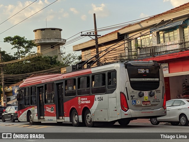 Himalaia Transportes > Ambiental Transportes Urbanos 4 1534 na cidade de São Paulo, São Paulo, Brasil, por Thiago Lima. ID da foto: 12083974.
