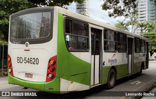 Belém Rio Transportes BD-54620 na cidade de Belém, Pará, Brasil, por Leonardo Rocha. ID da foto: 12084305.