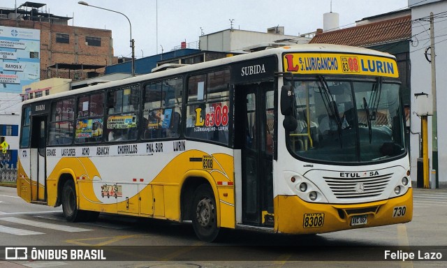 ETUL 4 S.A. 730 na cidade de Chorrillos, Lima, Lima Metropolitana, Peru, por Felipe Lazo. ID da foto: 12083430.