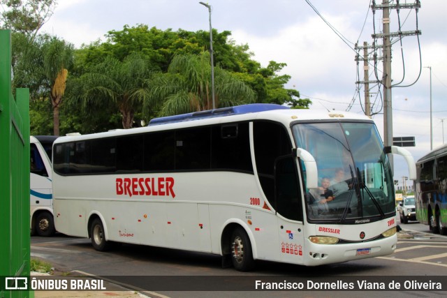 Expresso Bressan de Transportes 2000 na cidade de São Paulo, São Paulo, Brasil, por Francisco Dornelles Viana de Oliveira. ID da foto: 12084127.