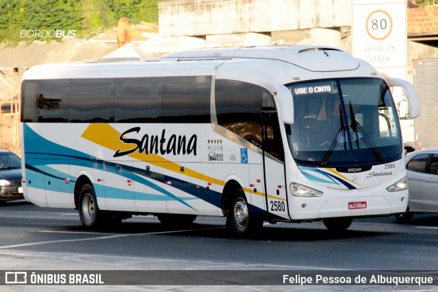 Empresas de Transportes Santana e São Paulo 2580 na cidade de São Paulo, São Paulo, Brasil, por Felipe Pessoa de Albuquerque. ID da foto: 12083783.