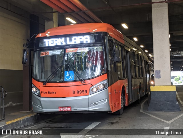 TRANSPPASS - Transporte de Passageiros 8 0959 na cidade de São Paulo, São Paulo, Brasil, por Thiago Lima. ID da foto: 12084054.