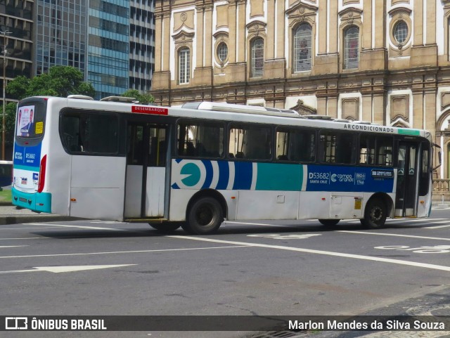 Transportes Campo Grande D53682 na cidade de Rio de Janeiro, Rio de Janeiro, Brasil, por Marlon Mendes da Silva Souza. ID da foto: 12083727.