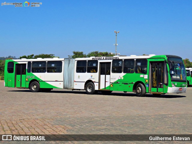 VB Transportes e Turismo 3243 na cidade de Campinas, São Paulo, Brasil, por Guilherme Estevan. ID da foto: 12084737.