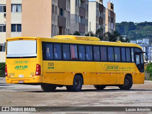 Jotur - Auto Ônibus e Turismo Josefense 1525 na cidade de Palhoça, Santa Catarina, Brasil, por Lucas Amorim. ID da foto: 12084743.