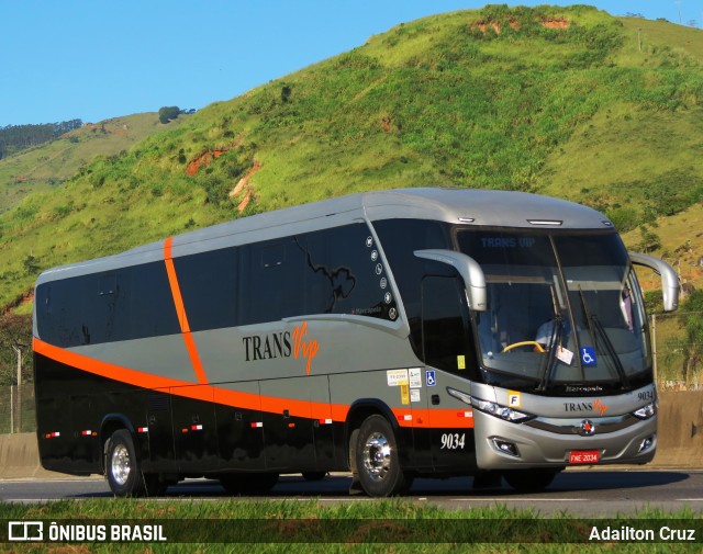 Trans Vip Transportes e Turismo 9034 na cidade de Aparecida, São Paulo, Brasil, por Adailton Cruz. ID da foto: 12084298.