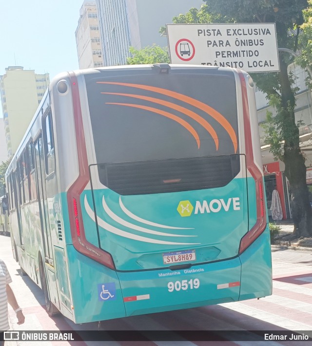 Companhia Coordenadas de Transportes 90519 na cidade de Belo Horizonte, Minas Gerais, Brasil, por Edmar Junio. ID da foto: 12083986.