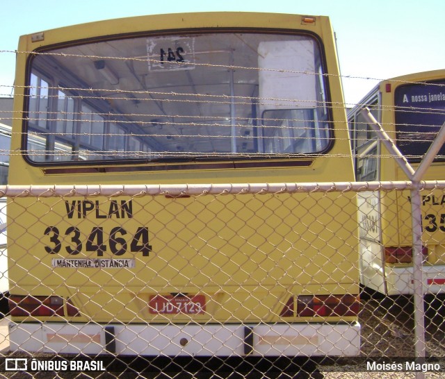 Viplan - Viação Planalto 33464 na cidade de Brasília, Distrito Federal, Brasil, por Moisés Magno. ID da foto: 12084562.