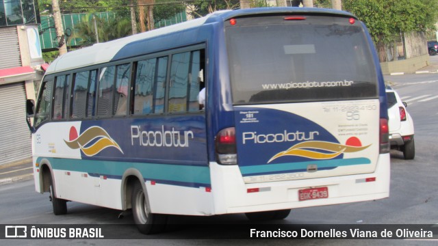 Piccolotur Transportes Turísticos 95 na cidade de Jandira, São Paulo, Brasil, por Francisco Dornelles Viana de Oliveira. ID da foto: 12084178.