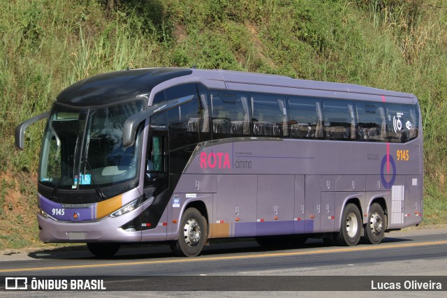Rota Transportes Rodoviários 9145 na cidade de Muriaé, Minas Gerais, Brasil, por Lucas Oliveira. ID da foto: 12084728.