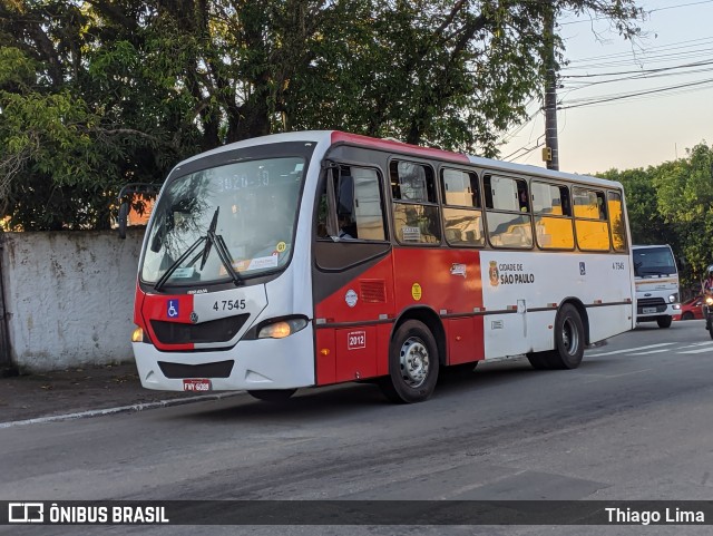 Pêssego Transportes 4 7545 na cidade de São Paulo, São Paulo, Brasil, por Thiago Lima. ID da foto: 12083970.