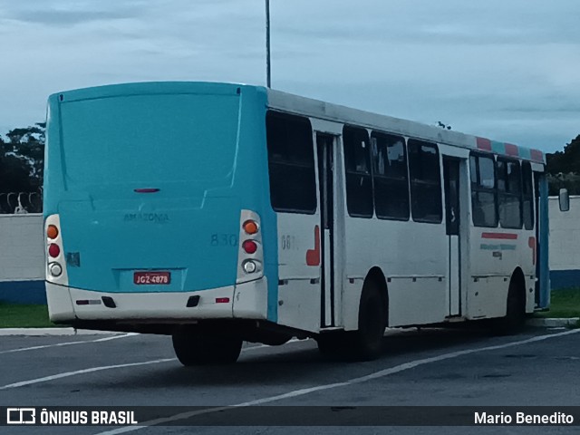 Ônibus Particulares 0830 na cidade de Cuiabá, Mato Grosso, Brasil, por Mario Benedito. ID da foto: 12083852.