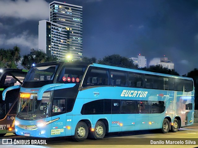 Eucatur - Empresa União Cascavel de Transportes e Turismo 5810 na cidade de Curitiba, Paraná, Brasil, por Danilo Marcelo Silva. ID da foto: 12084907.