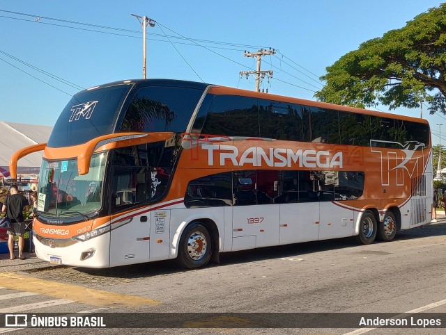 Transmega Transportes e Turismo 1337 na cidade de Angra dos Reis, Rio de Janeiro, Brasil, por Anderson Lopes. ID da foto: 12084244.
