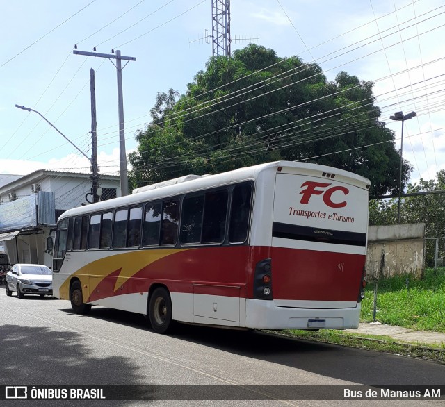 FC Transportes JXN7F45 na cidade de Manacapuru, Amazonas, Brasil, por Bus de Manaus AM. ID da foto: 12084712.
