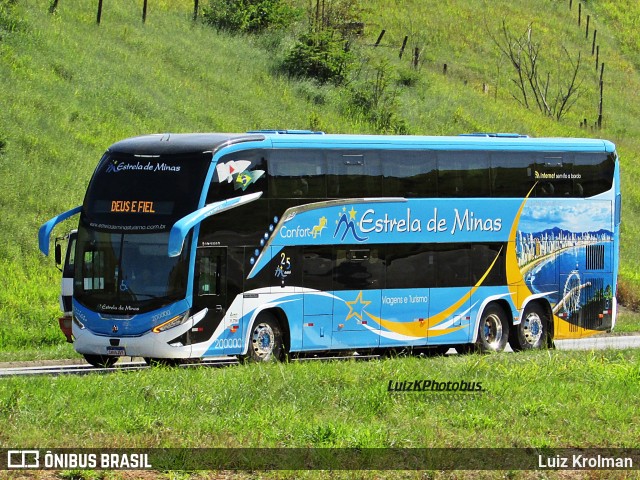 Estrela de Minas Viagens e Turismo 200000 na cidade de Juiz de Fora, Minas Gerais, Brasil, por Luiz Krolman. ID da foto: 12083956.