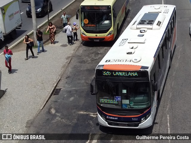 Viação Ideal B28614 na cidade de Rio de Janeiro, Rio de Janeiro, Brasil, por Guilherme Pereira Costa. ID da foto: 12084843.
