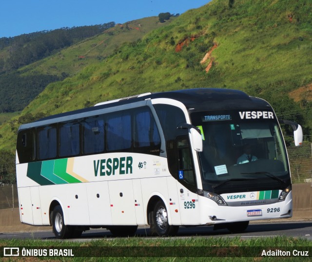 Vesper Transportes 9296 na cidade de Aparecida, São Paulo, Brasil, por Adailton Cruz. ID da foto: 12083564.