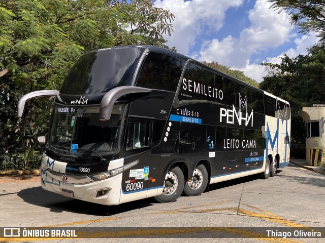 Empresa de Ônibus Nossa Senhora da Penha 60090 na cidade de São Paulo, São Paulo, Brasil, por Thiago Oliveira. ID da foto: 12084153.