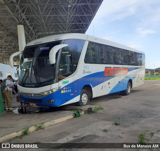 EMTRAM - Empresa de Transportes Manacapuru 513 na cidade de Manacapuru, Amazonas, Brasil, por Bus de Manaus AM. ID da foto: 12083591.