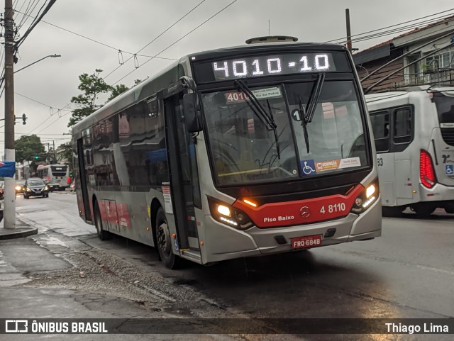 Express Transportes Urbanos Ltda 4 8110 na cidade de São Paulo, São Paulo, Brasil, por Thiago Lima. ID da foto: 12083844.