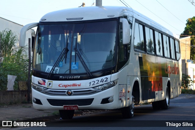 Transportes Capellini 12242 na cidade de Americana, São Paulo, Brasil, por Thiago Silva. ID da foto: 12084456.