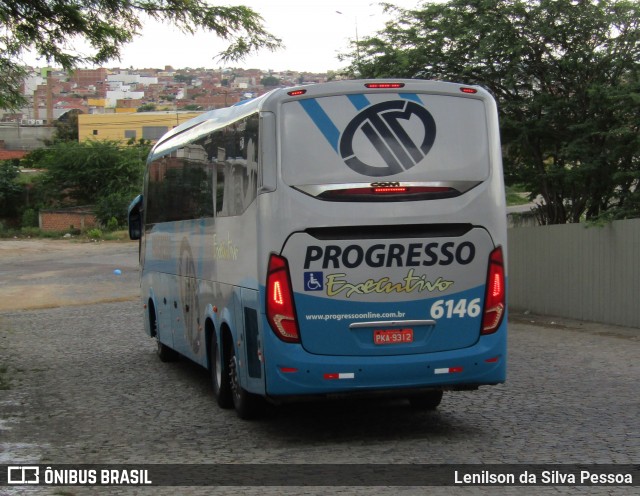 Auto Viação Progresso 6146 na cidade de Caruaru, Pernambuco, Brasil, por Lenilson da Silva Pessoa. ID da foto: 12084543.