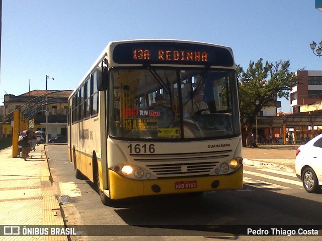 Transportes Guanabara 1616 na cidade de Natal, Rio Grande do Norte, Brasil, por Pedro Thiago Costa. ID da foto: 12084077.