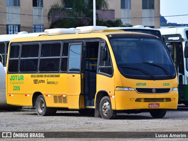 Jotur - Auto Ônibus e Turismo Josefense 2205 na cidade de Palhoça, Santa Catarina, Brasil, por Lucas Amorim. ID da foto: 12084890.