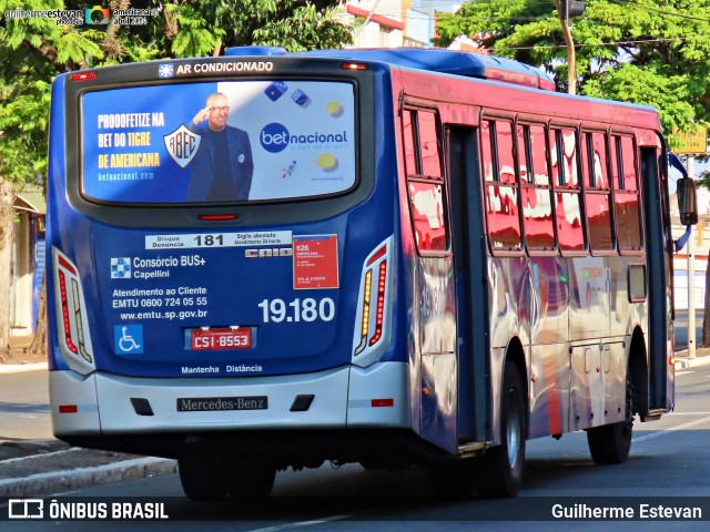 Transportes Capellini 19.180 na cidade de Americana, São Paulo, Brasil, por Guilherme Estevan. ID da foto: 12084885.