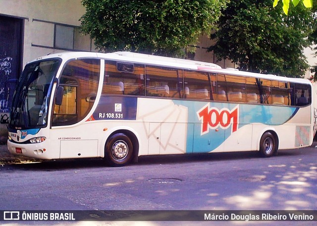 Auto Viação 1001 RJ 108.531 na cidade de Rio de Janeiro, Rio de Janeiro, Brasil, por Márcio Douglas Ribeiro Venino. ID da foto: 12084973.