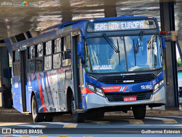 Transportes Capellini 19.180 na cidade de Americana, São Paulo, Brasil, por Guilherme Estevan. ID da foto: 12084883.