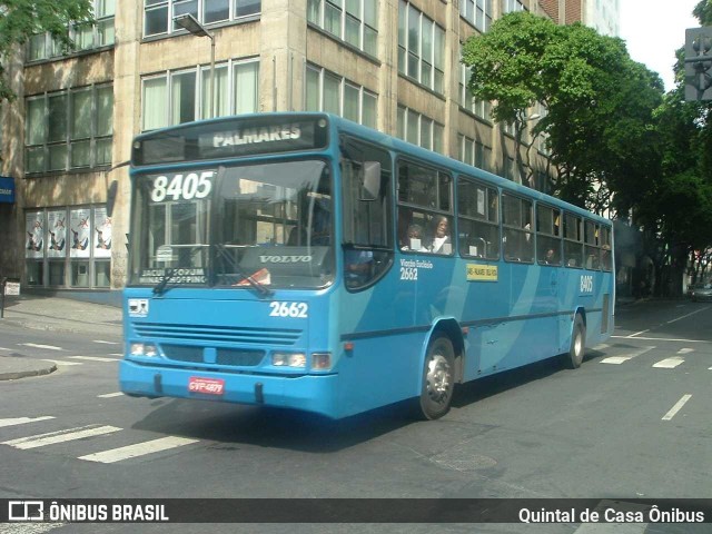 Viação Euclásio 2662 na cidade de Belo Horizonte, Minas Gerais, Brasil, por Quintal de Casa Ônibus. ID da foto: 12172790.