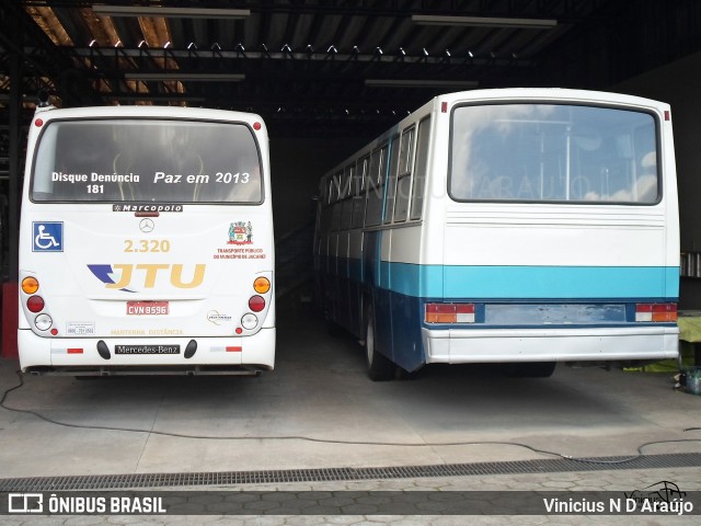 JTU - Jacareí Transporte Urbano  na cidade de Jacareí, São Paulo, Brasil, por Vinicius N D Araújo. ID da foto: 12174730.