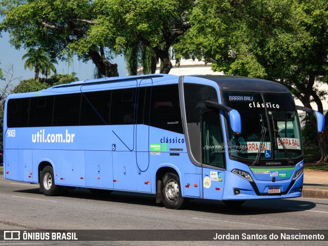 UTIL - União Transporte Interestadual de Luxo 9003 na cidade de Rio de Janeiro, Rio de Janeiro, Brasil, por Jordan Santos do Nascimento. ID da foto: 12173386.