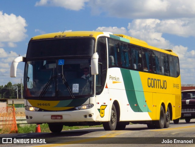 Empresa Gontijo de Transportes 14465 na cidade de Vitória da Conquista, Bahia, Brasil, por João Emanoel. ID da foto: 12184710.