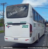 Denis Tur 2022 na cidade de Salvador, Bahia, Brasil, por E.V.A.S. Ônibus Rodoviários em Ação. ID da foto: :id.